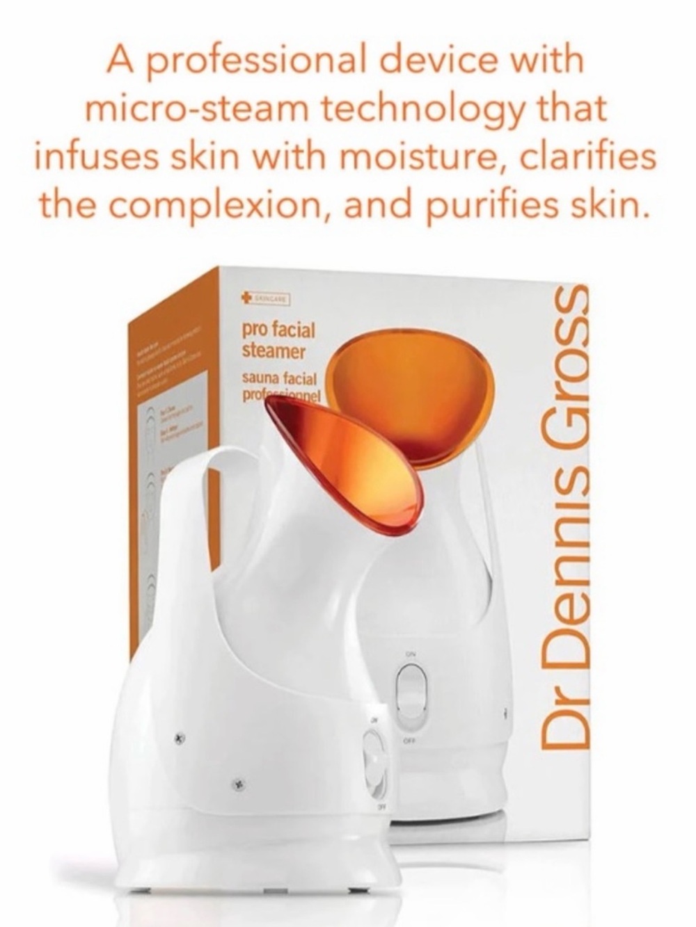 Dr Dennis Gross Pro Facial Steamer new